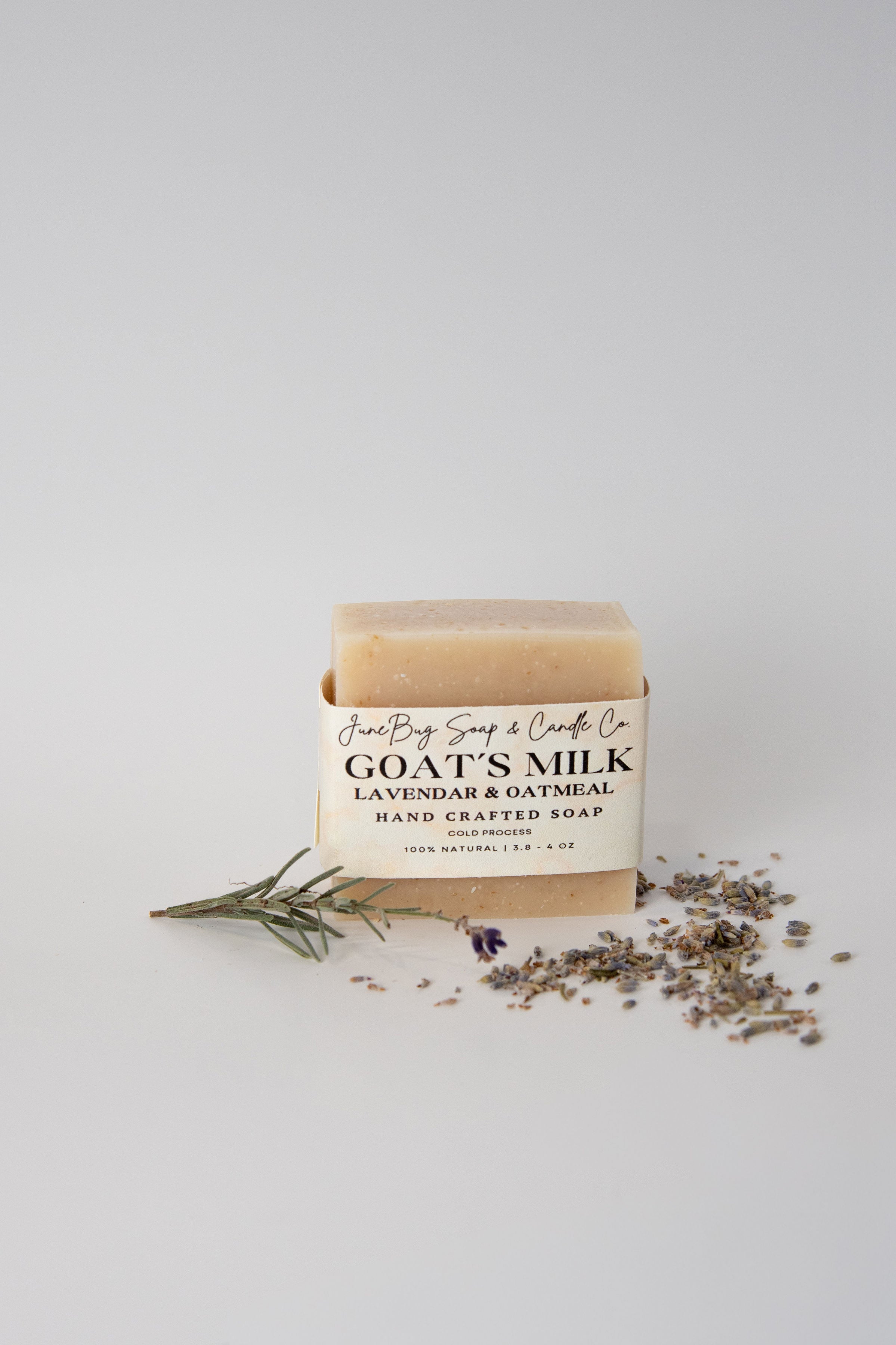 Goats Milk Lavendar And Oatmeal Bar Soap