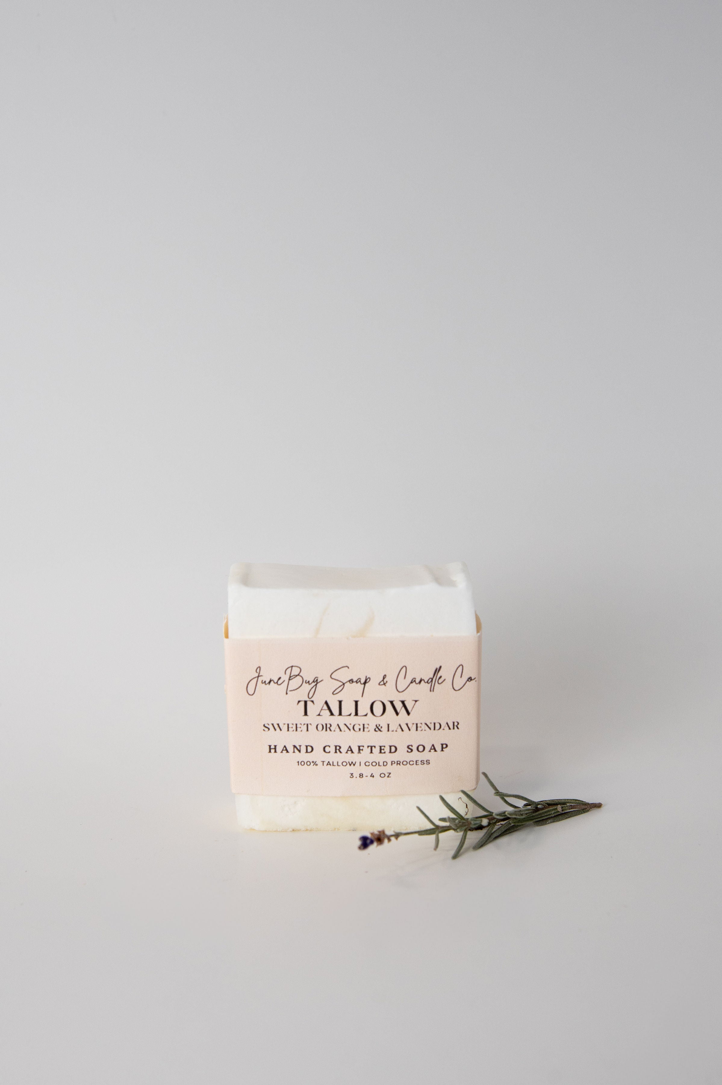 Tallow Sweet Orange And Lavendar Bar Soap